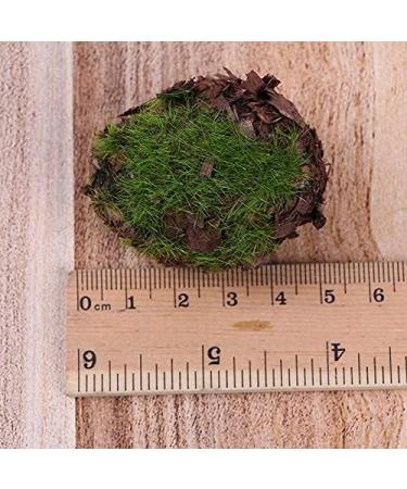 12Pcs Artificial Rock Moss Balls - Garden Decor & Floral Arrangements DIY - Buy Online on SooperMarket.com