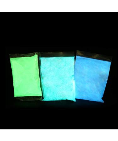 Fluorescent Lighting PUVLER 3x100g - Neon Color Glow Powder | Non-Toxic Self-Illuminating Light Pigment for Vibrant Neon Effects - Buy Online on SooperMarket.com