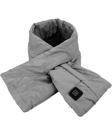 Trisar Heating Scarf - Adjustable Easy to Clean Electric Heating Scarf for Comfortable Office Use - Gray - Buy Online on SooperMarket.com