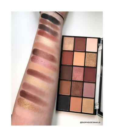 Makeup Revolution Reloaded Palette - 15 Long-Lasting Vegan Shades - Buy Online on SooperMarket.com
