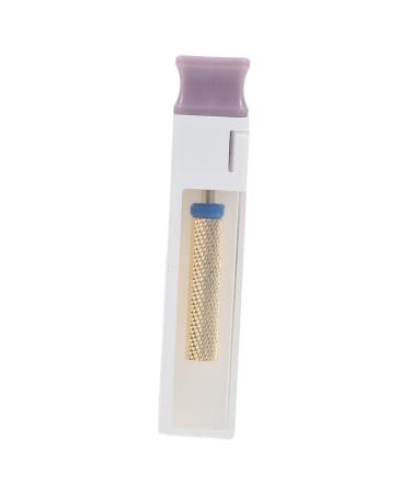 HAPINARY Manicure Nail Bits Acrylic Nail Drill Bits Cuticle Carbide Tungsten Steel Accessories Cylinder Set Acrylic Drill Bits
