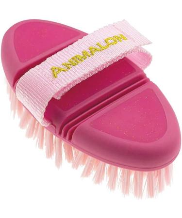 Animalon Horse Cleaning Tools for Kids | Ergonomic Pink Kard tsche | Flexible Children's Horse Brush & Gifts - Buy Online on SooperMarket.com