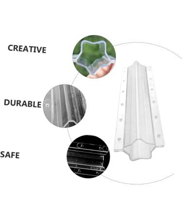 GANAZONO 6 Pcs Vegetable Shaping Shaped Cucumber Shaping Moulds Cucumber Molds Strawberry Transparentx2pcs 20x5.5cmx2pcs - Buy Online on SooperMarket.com