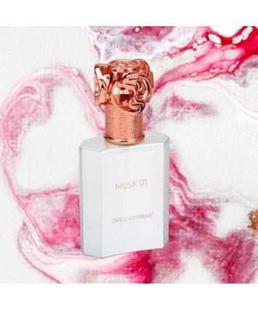 Musk 01 - Arabian Perfumes for Women and Men - Long Lasting Perfume - Spicy Floral Musk Perfume - Seductive Signature Aroma - 1.7 oz - Buy Online on SooperMarket.com