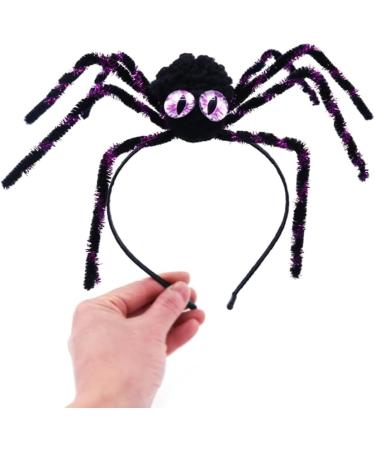 JSGHGDF Funny Araneid Birthday Party Spiderling Headwear Hair Halloween Costume Hairband Green - Buy Online on SooperMarket.com