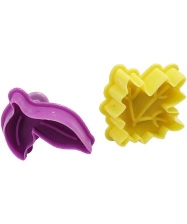 4 Pcs Leaves Cake Mold Cookie Mold Baking Mold Earphone Case Pirate Flag Banners Animal Tissue Holder for Car Dollhouse Miniature Bowl Prisms for Science Three-Dimensional 3D Leaf - Buy Online on SooperMarket.com
