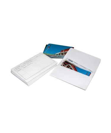 Print File Photo Storage Envelopes, Each Envelope Holds 36 4x6 Prints, 25 Pack