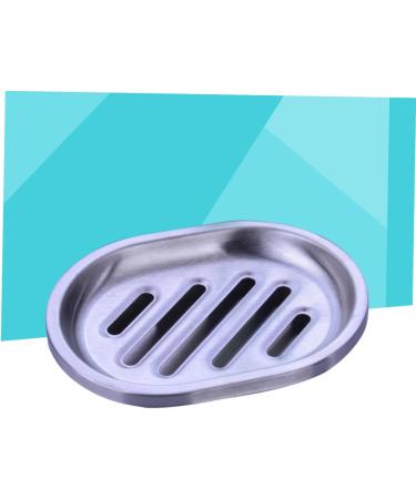 Ciieeo Kitchen Soap Rack Soap Holder Soap Container Rack Bathroom Soap Rack Box Stainless Steel - Buy Online on SooperMarket.com