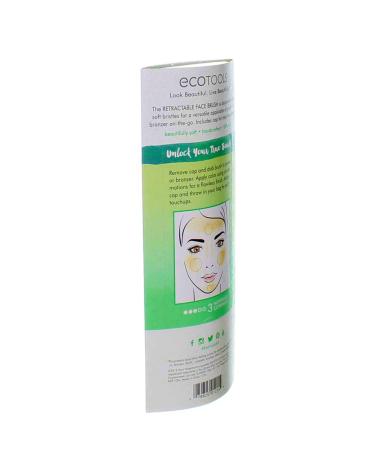 EcoTools Retractable Face Brush - Eco-Friendly Makeup Brush for Flawless Application - Buy Online on SooperMarket.com