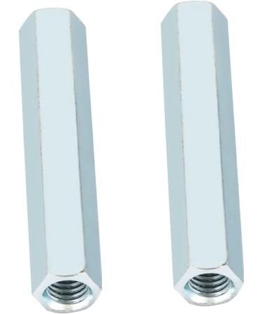2pcs M8 * 66 Long Rod Nut Hex Hexagonal Sleeve Nut Standoff Threaded Fasteners(As shown) - Buy Online on SooperMarket.com