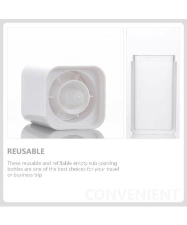 Beaupretty 30ml Empty Refillable Airless Pump Bottle Airless Press Pump Bottle Travel Vacuum Bottle Airless Cosmetic Pump Bottle for Cream Lotions - Buy Online on SooperMarket.com