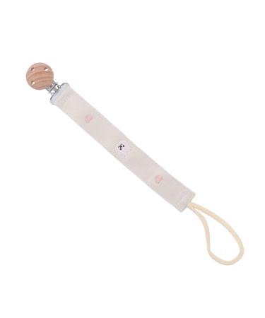 Soft Rabbit Pacifier Holder Strap - Easy-to-Wear Clip for Babies | Prevents Detaching | Best International Shipping - Buy Online on SooperMarket.com