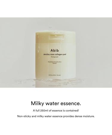 Abib Jericho Rose Collagen Pad - 60 Firming Toner Pads with Hydrating Collagen Extract for Radiant Skin | International Shipping Available - Buy Online on SooperMarket.com