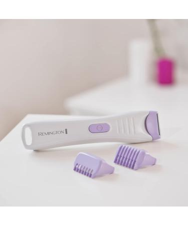 Remington Smooth and Silky BKT4000 Bikini Trimmer with Comfort Combs - White/Purple - Buy Online on SooperMarket.com