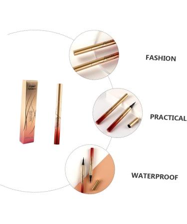 Angoily 1pc Liquid Eyeliner Black Waterproof Eyeliner Black Makeup Waterproof Makeup Tool Quick Dry - Buy Online on SooperMarket.com