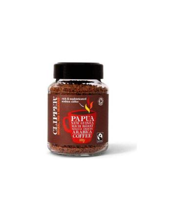 Clipper Papua New Guinea Rich Roast Single Origin Arabica Coffee 100g