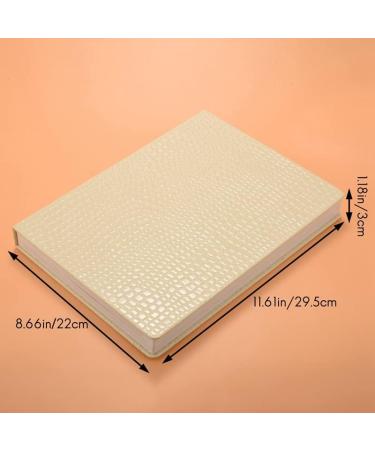 Uinfhyknd 216 Colors Nail Tips Display Book DIY Nail Arts Showing Tag Color Graphic Card Painting Display Board White - Buy Online on SooperMarket.com