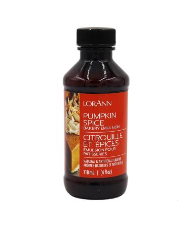 LorAnn Pumpkin Spice Bakery Emulsion, 4 ounce bottle
