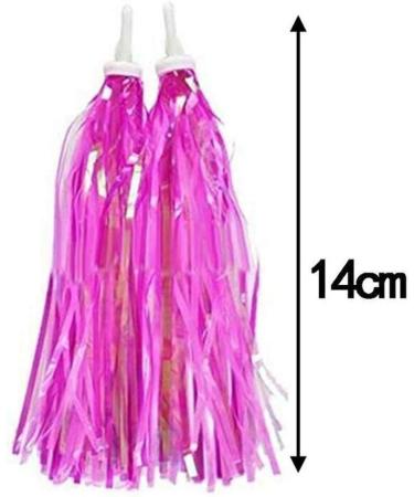 Laseners 6 Pairs Bike Handlebar Streamers - Sparkle Tassel Ribbon Accessories for Girls Boys | Blue Pink Purple - Buy Online on SooperMarket.com