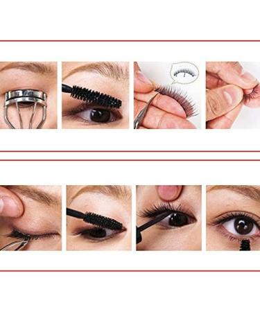 Desikixudy 3D-16 False Eyelashes Handmade 3D Eyelashes Soft And Comfortable Natural And Long Slim - Buy Online on SooperMarket.com