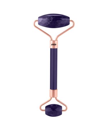 Nykaa Naturals Amethyst Face Roller - Diminishes Fine Lines and Wrinkles - Natural Crystals for Skin Calming - Tones and Sculpts Skin - 1 pc