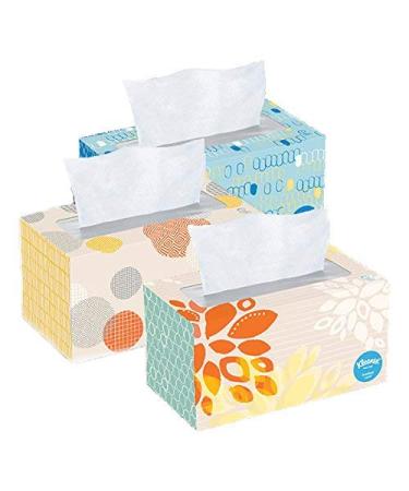 Kleenex Tissues 2-ply 230 Count Pack of 3 690 Facial Tissues Total in The Award Box Packaging