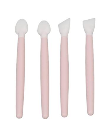 Silicone Makeup Brush Set | Reusable Portable Eyeshadow Brushes with HD Mirror - Ideal for Travel Makeup - Buy Online on SooperMarket.com