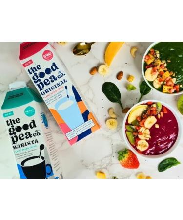 The Good Pea Plant Based Pea Milk Flavoured Mixed Case - Lacto Free Long Life High Protein Dairy Alternative - Vitamins D & B12 Enriched with Calcium - 4 pack of Each Flavour Pack of 8 X 1L - Buy Online on SooperMarket.com