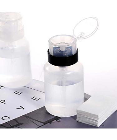Nail Polish Remover Pump Dispenser Set - 2 Pack 200ml Lockable Alcohol Dispenser for Makeup Remover - YAMYONE - Buy Online on SooperMarket.com