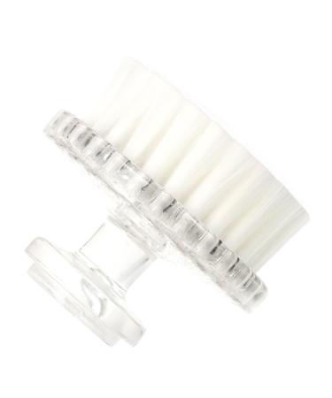WOFASHPURET Cleansing Brush face Brush for Beauty Silicone scrubbers Facial Brush Manual Blackhead Scrubber Silicone Facial Brush Facial Cleansing Manual Brush pp Cleaning kit pores White