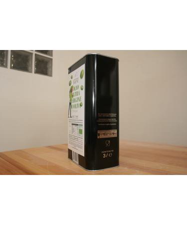 Organic extra virgin olive oil cold-pressed Evo oil Pack 2 cans of 3 liters - Buy Online on SooperMarket.com