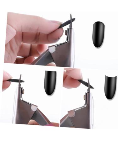 Beavorty 2pcs Pedicure Grooming Kit natural nail tip false nail Dead Skin Remover Scraper French Nail art Tools nail trimmer Stainless Steel Nail Tip Trimmer gel care - Buy Online on SooperMarket.com
