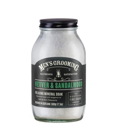 Scottish Fine Soaps Relaxing Bath Vetiver & Sandalwood 500g