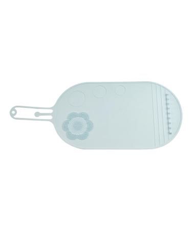 Neamou Makeup Cleaning Mat | Silicone Brush Cleaning Tool Brush Clean Pad Cleanser Multifunctional Cosmetic Cleaning Pads Portable Cosmetic Brush Scrubber Mat blue