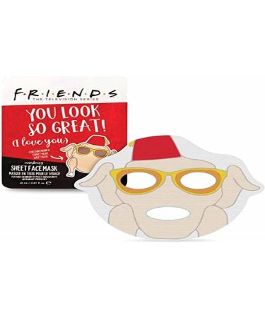 MAD BEAUTY Friends TV Show Turkey Face Mask Cranberry Infused Warner Bros. Throwback to 90s Thanksgiving Episode Relax & Revitalize Skin Monica