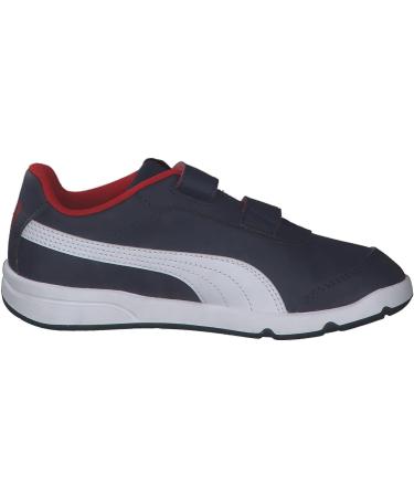PUMA Kids Stepfleex 2 Sl Ve V Ps Trainers 4 UK Child - Peacoat/White/Scarlet - Buy Online on SooperMarket.com