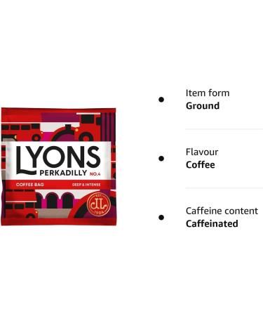 Lyons No4 Coffee Bags - Bulk Buy (150 Count) - Pack of 1 - Buy Online on SooperMarket.com