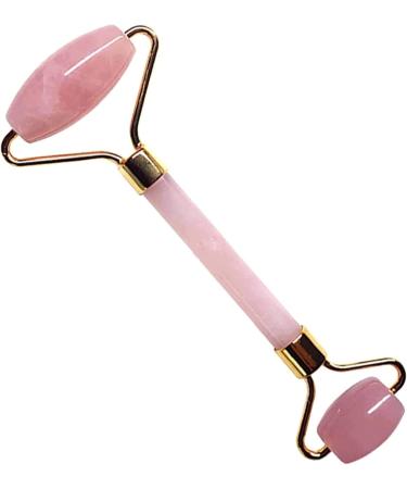 Home Decoration Gua Sha Scraper Board - Rose Quartz Face Massager & Jade Roller Set | Natural Stone Facial Tool for Glowing Skin - Buy Online on SooperMarket.com