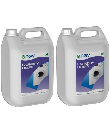 Enov L050 Non-Biological Laundry Washing Liquid 2 x 5 Litre