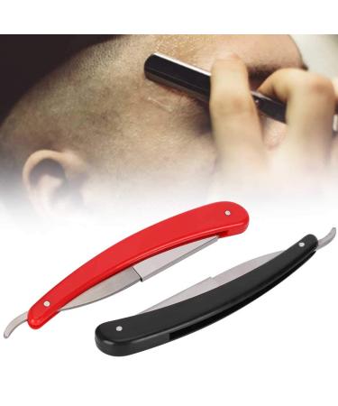 Professional Foldable Beard Razor Set - 2pcs Manual Shaving Tool for Precision Grooming - Buy Online on SooperMarket.com