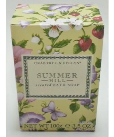 Crabtree & Evelyn - Summer Hill Scented Bath Soap | 100g - Buy Online on SooperMarket.com