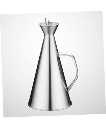 Zerodeko 3pcs Oil Holder Olive Oil Bottle Dispenser Vinegar Bottle Olive Oil Dispenser Cooking Oil Dispenser Kitchen Things Olive Oil Nozzle Oil Decanter Container Stainless Steel mediumx3pcs As Shownx3pcs - Buy Online on SooperMarket.com