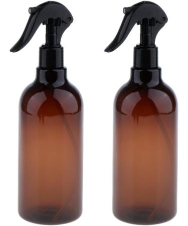 Buy Sgersten 2 x 500ml Empty Amber Spray Bottles for Essential Oils & Aromatherapy - Durable Plastic | International Shipping - Buy Online on SooperMarket.com