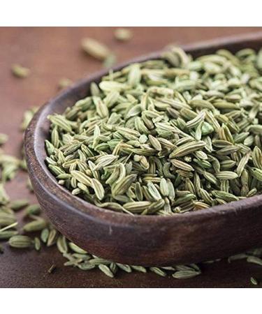 Naturevibe Botanicals Organic Fennel Seeds 1lb - Gluten Free, Non-GMO, Adds Flavor | For Healthy Snacks - Buy Online on SooperMarket.com