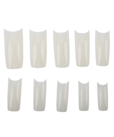 FYOBOT 500 FRENCH Acrylic False Artificial Tips Nail Art