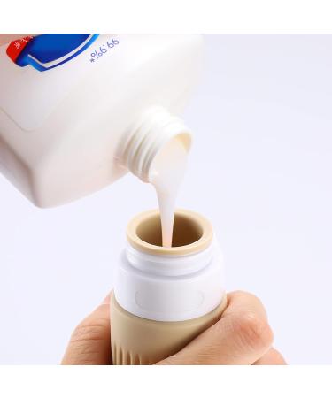 Buy Lufevrm 4-Piece 90ml Travel Bottles Set - BPA-Free Silicone Leakproof & Replaceable - Ideal for International Travel - Buy Online on SooperMarket.com