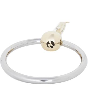 Buy Busse Loose Ring KAUGAN 14 mm Double Jointed 15.5 Premium Equestrian Bit for Optimal Comfort | International Shipping Available - Buy Online on SooperMarket.com