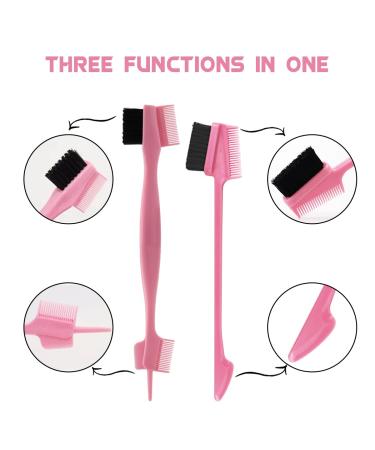 8 Pieces Hair Styling Comb Set for Women - Teasing, Rat Tail, Edge & Back Brushing, Slicking Hair - Edge Control Brush Included - Buy Online on SooperMarket.com