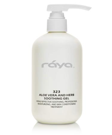 Raya Aloe Vera and Herbs Soothing Gel (323) | Effective Soothing and Moisturizing Treatment for the Face and Body | Comforts Dry Chapped and Irritated Skin