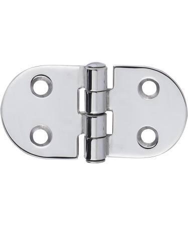 Stainless Steel Mirror Polished Boat Hinges 2 Pack - Butterfly Shaped Cabinet & Door Hinges 3 x 1.5 - Buy Online on SooperMarket.com